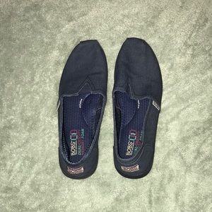 Sketchers Bobs slip-on shoes.